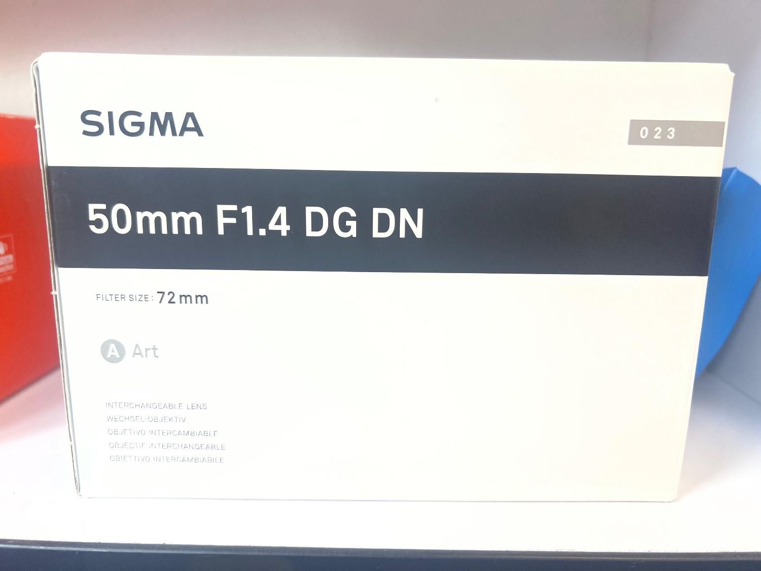 لنز دوربین Sigma 50 f14 dg dn|دوربین عکاسی و فیلم‌برداری|تهران, بازار|دیوار