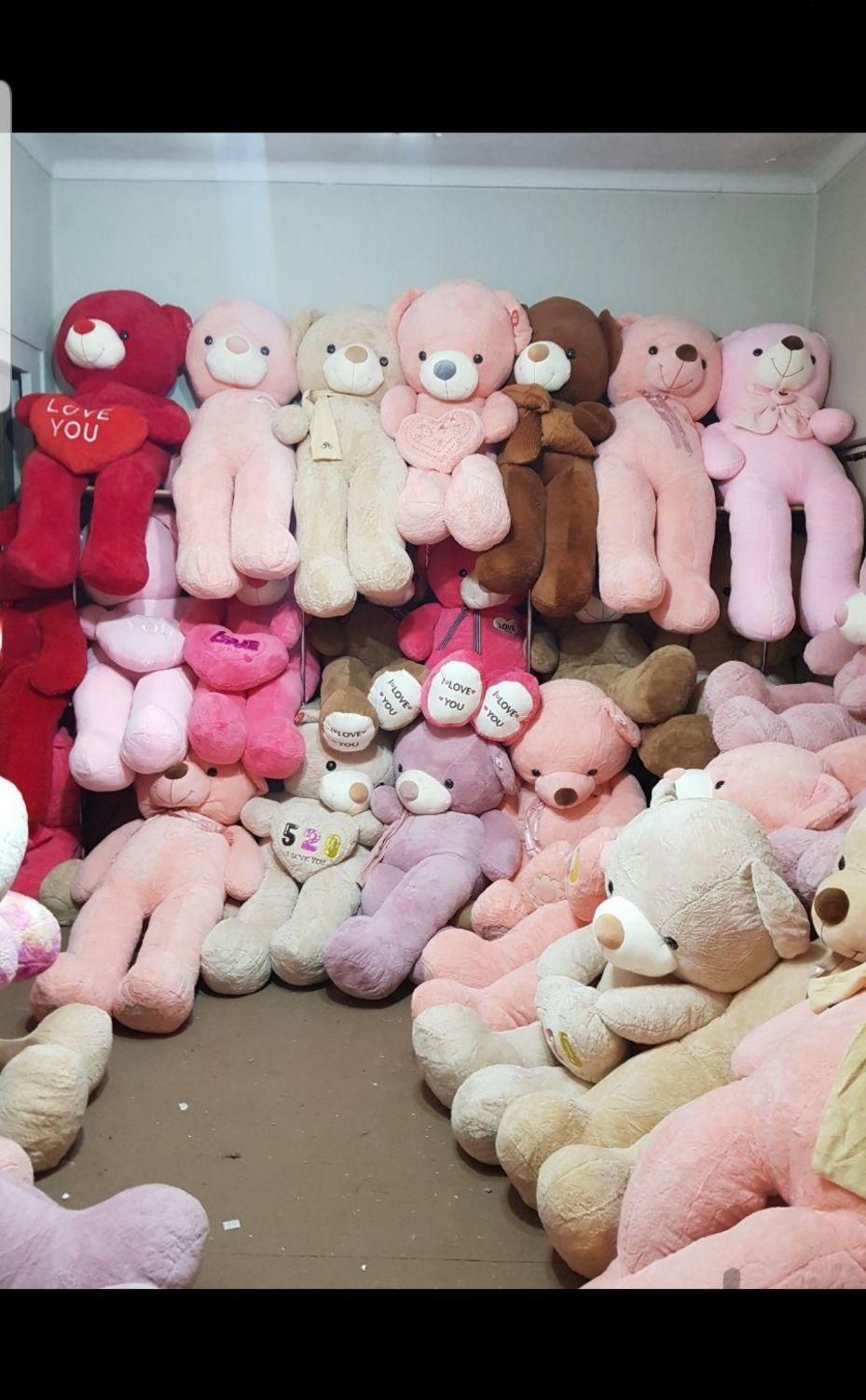 خرس عروسک خارجی ۲متری برند معروف کینگ تویز|اسباب بازی|شیراز, سینما سعدی|دیوار
