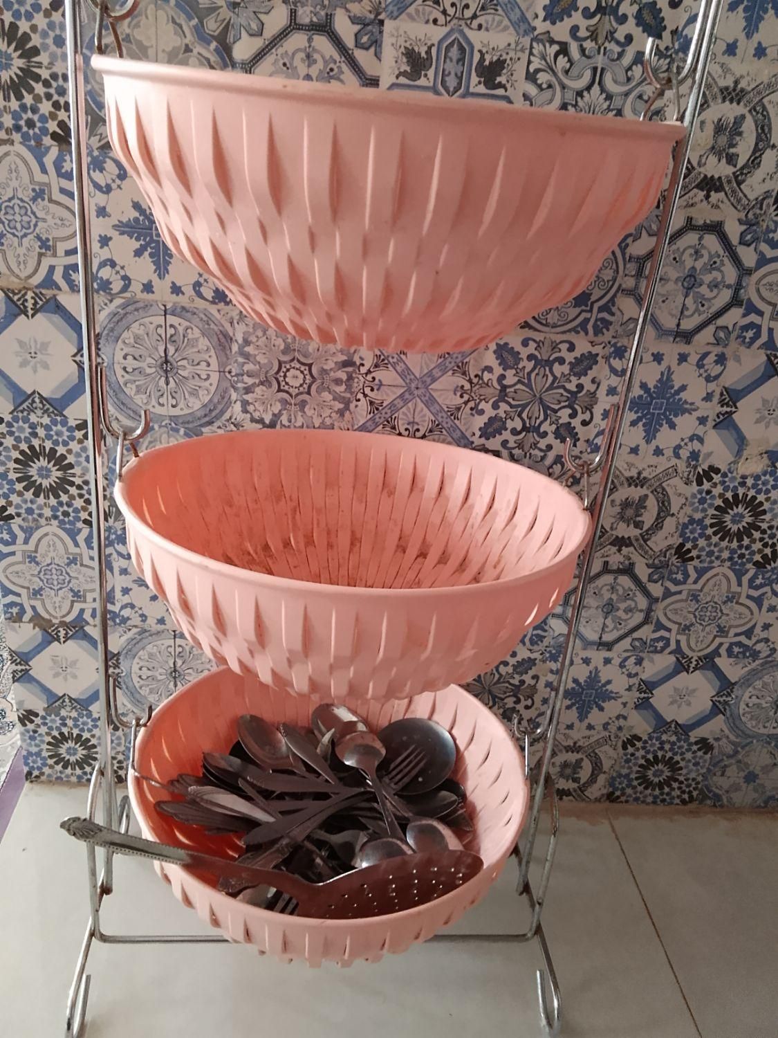 سبد پیاز|آب‌چکان و نظم‌دهنده ظروف|ساوه, |دیوار