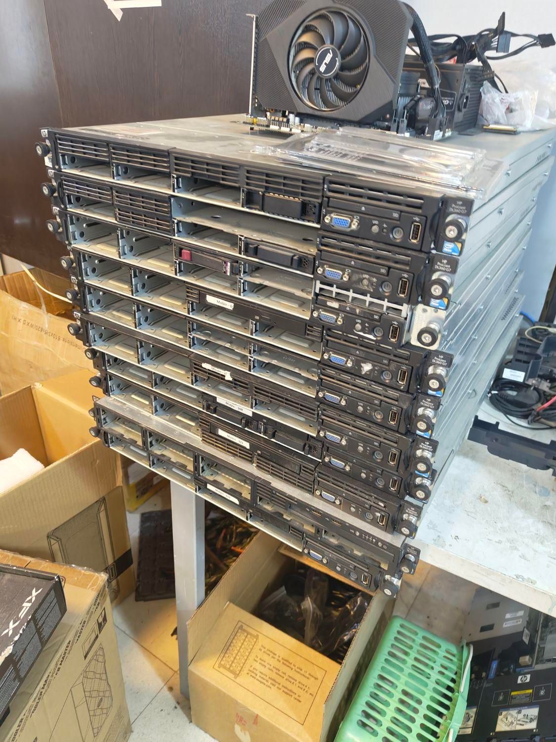 ۴۰ عدد سرور g7 hp سالم|رایانه رومیزی|تهران, خواجه نصیر طوسی|دیوار