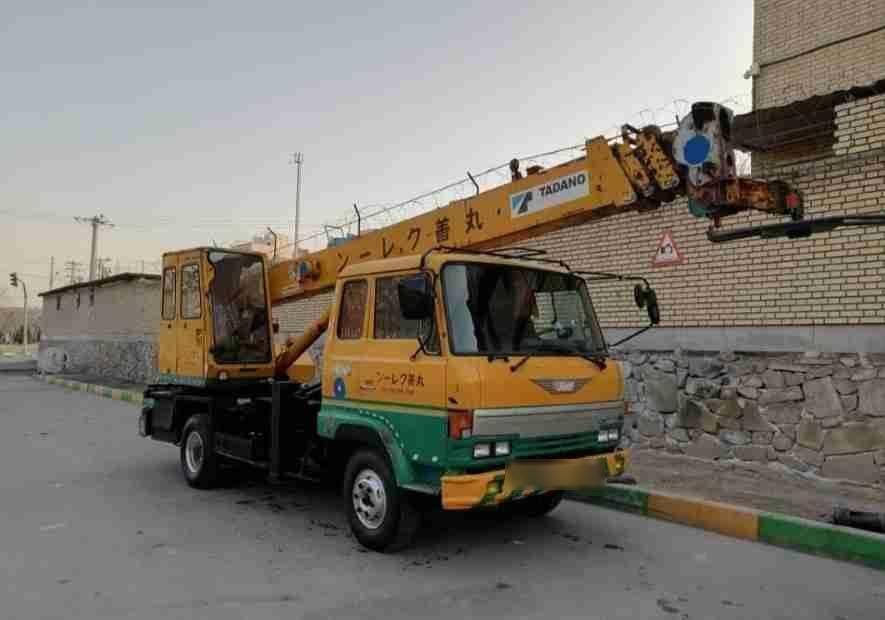 فروش جرثقیل ۷ تن دوکابین تادانو ۳ کشو فابریک|خودرو سنگین|تهران, اراج|دیوار