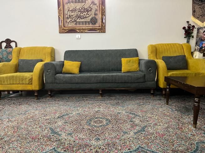 مبلمان راحتی ۸نفره|مبلمان خانگی و میز عسلی|تهران, خواجه نصیر طوسی|دیوار