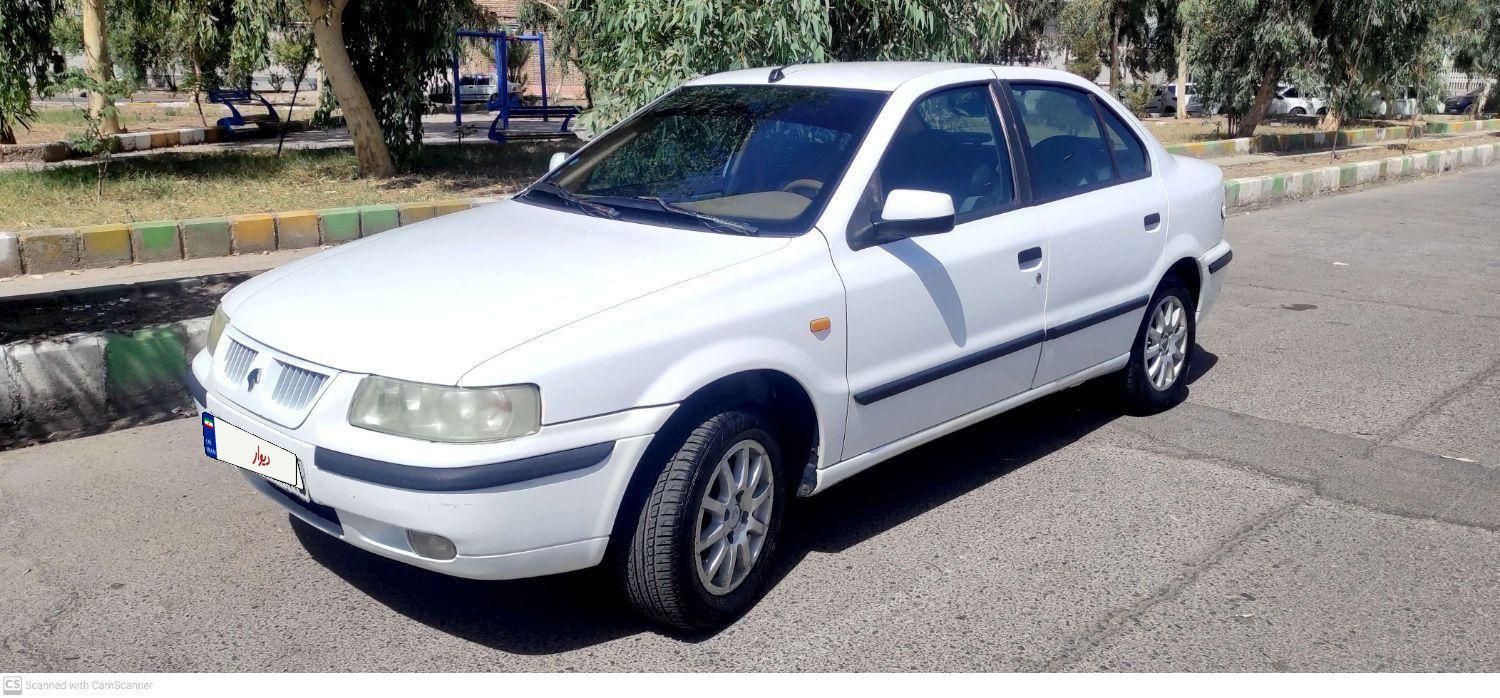 سمند سفید lx / دوگانه سوز / مدل ۹۰ ، کارمندی|خودرو سواری و وانت|زاهدان, |دیوار