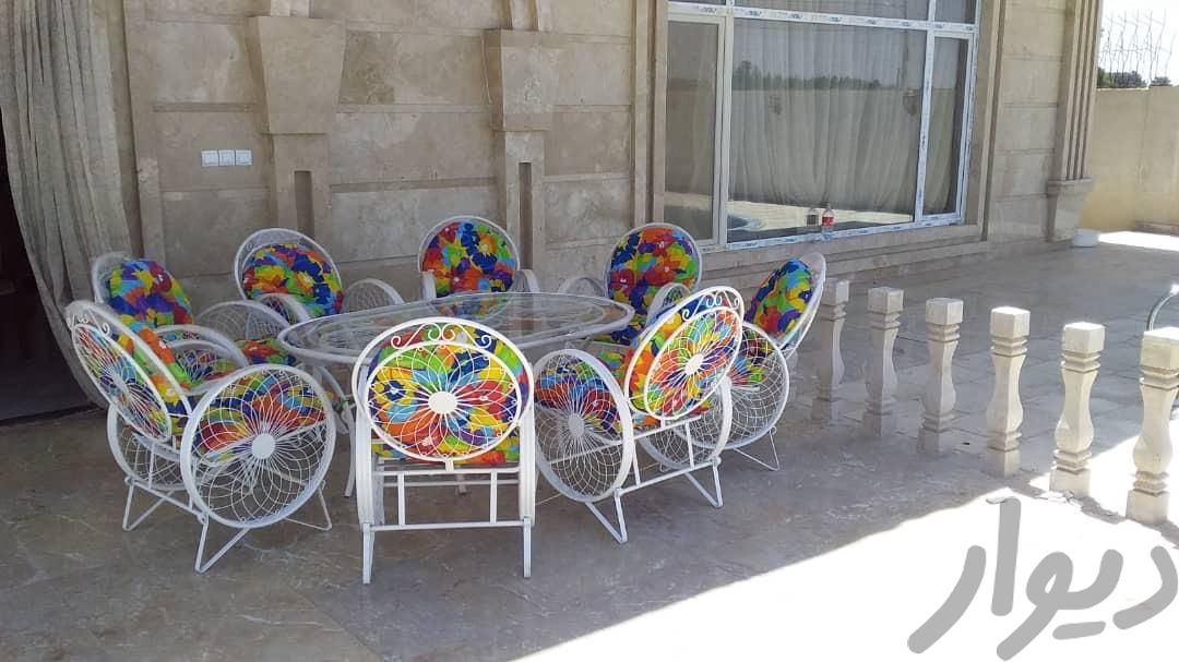صندلی تاب مبلمان اتشدان میز متال باغی ویلایی تراس|صندلی و نیمکت|تهران, دهکده المپیک|دیوار