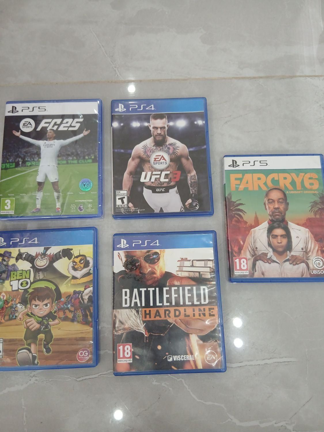 بازی ps4 و ps5 دیسک بازی|کنسول، بازی ویدئویی و آنلاین|رشت, بازار|دیوار