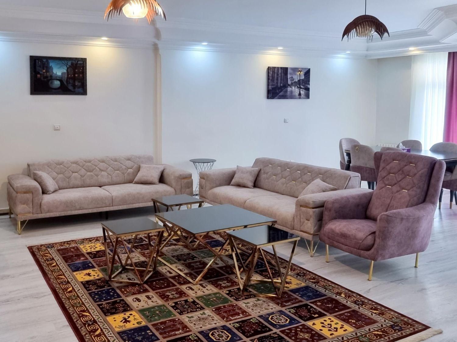 آپارتمان مبله ۱۳۰م ۲خ اقدسیه / اتوبان صدر|اجارهٔ کوتاه‌مدت آپارتمان و سوئیت|تهران, اراج|دیوار