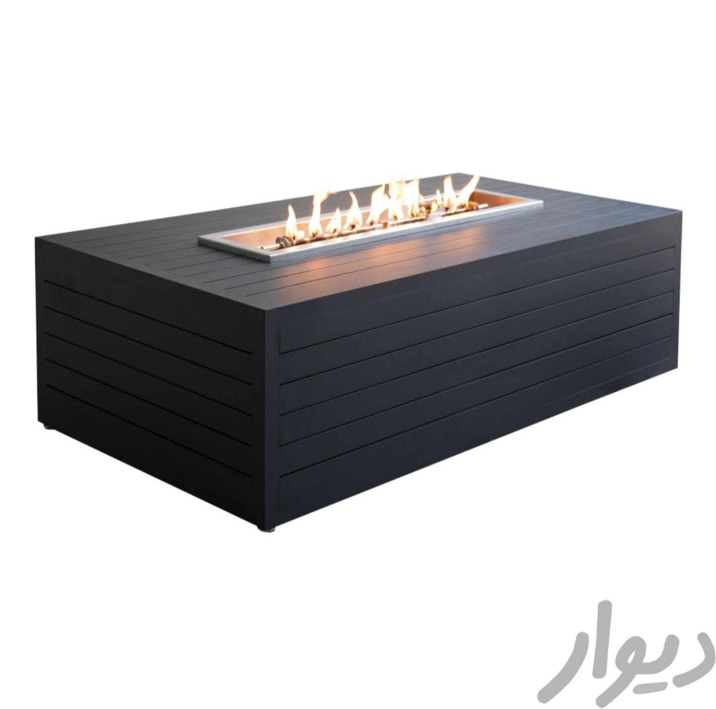 میز آتشدان مدل اسپکتو آلومینیوم با ریموت|بخاری، هیتر و شومینه|تهران, عباس‌آباد|دیوار