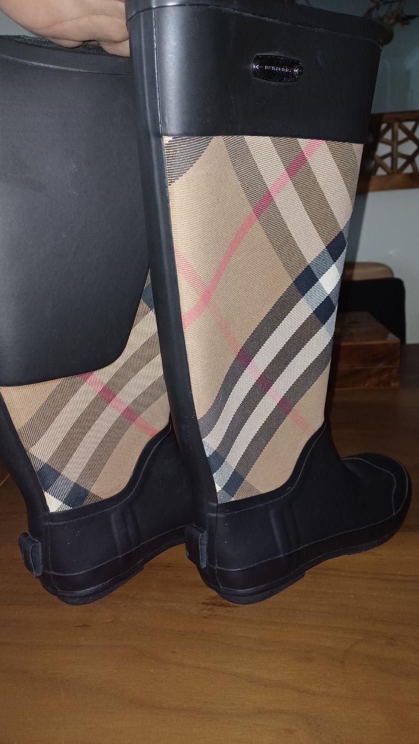 size 36 burberry Rain Boot black|کیف، کفش، کمربند|تهران, نواب|دیوار