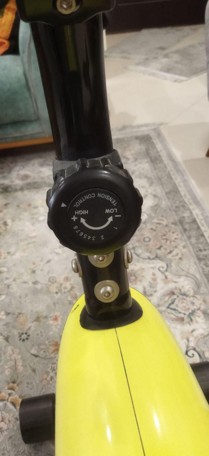 دوچرخه ثابت powermax تمیز، خونگی،کم کارکرد|تجهیزات ورزشی|تهران, خانی‌آباد|دیوار