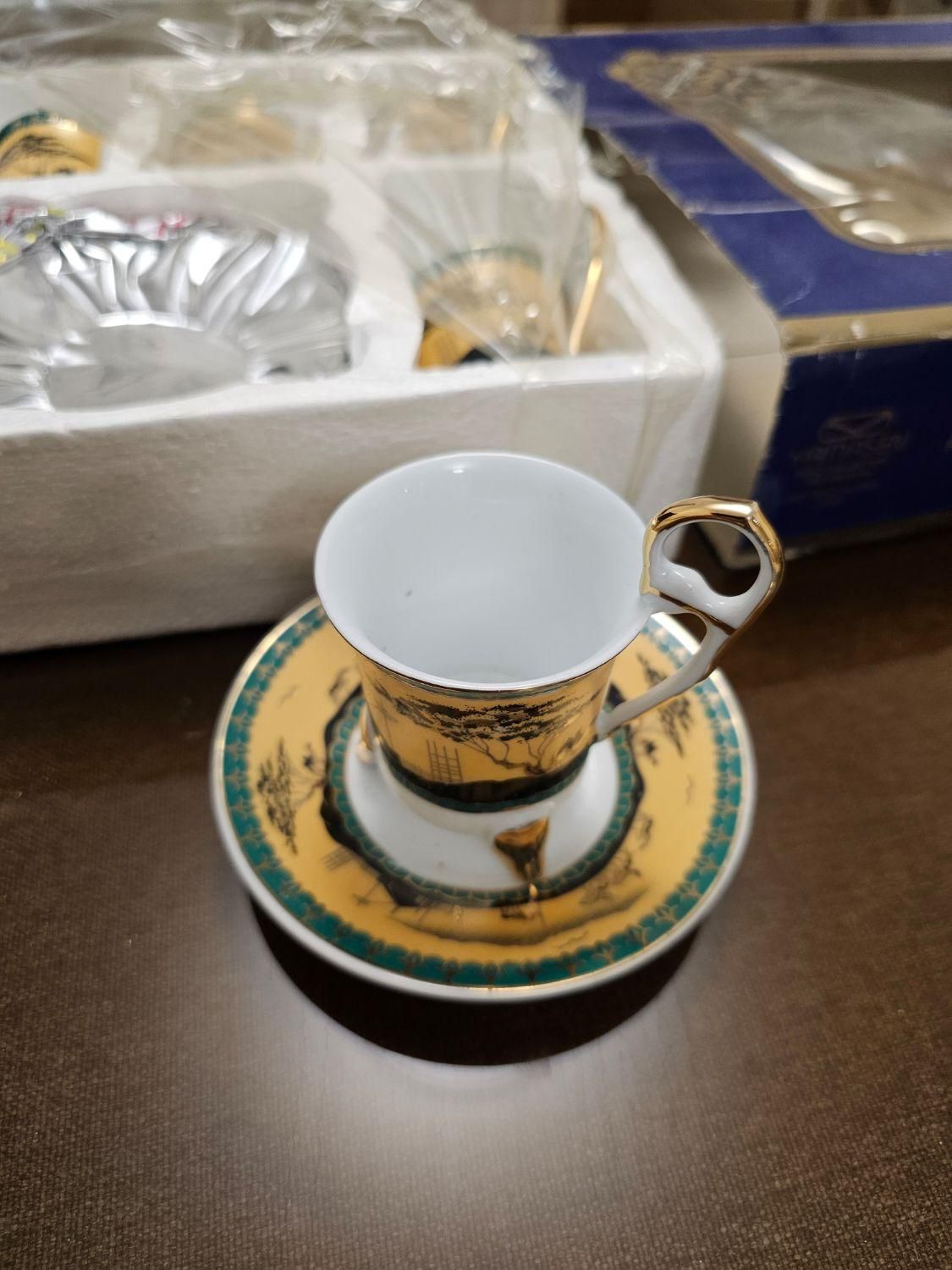 سرویس چای و قهوه خوری آنتیک-نو و بدون استفاده|ظروف سرو و پذیرایی|تهران, صادقیه|دیوار