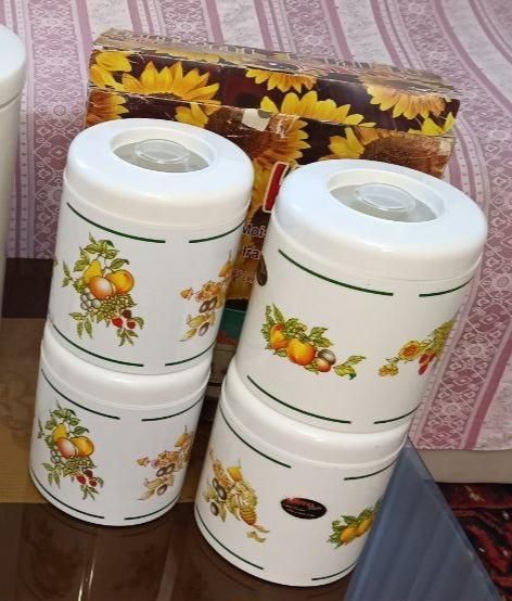 جا حبوباتی ظرف درب دار|ظروف نگهدارنده، پلاستیکی، یک‌بارمصرف|تبریز, |دیوار