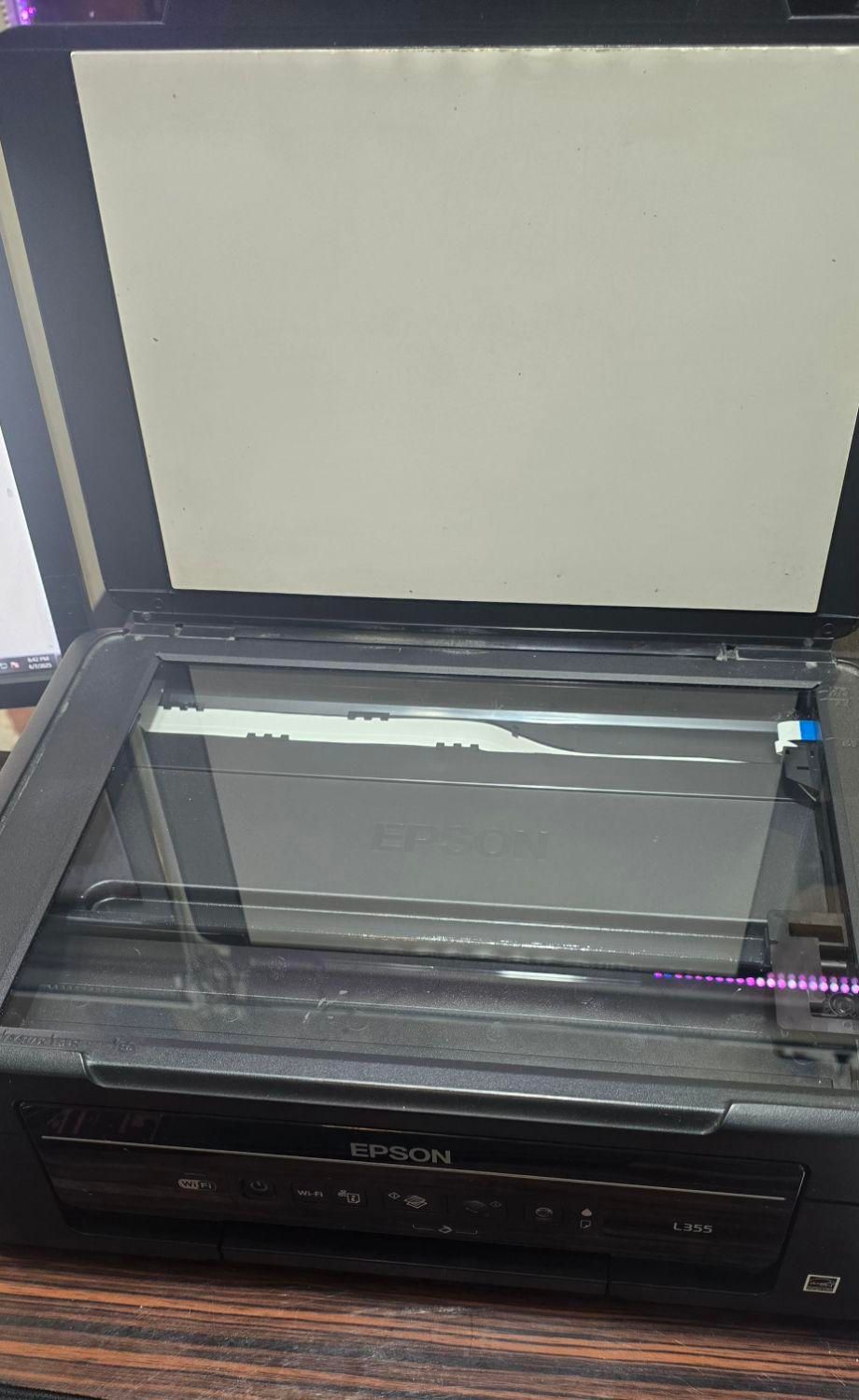 پرینتر رنگی جوهر افشان epson l355|پرینتر، اسکنر، کپی، فکس|رودهن, |دیوار