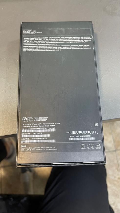 اپل iPhone 13 Pro Max با حافظهٔ ۵۱۲ گیگابایت|موبایل|اصفهان, سیچان|دیوار