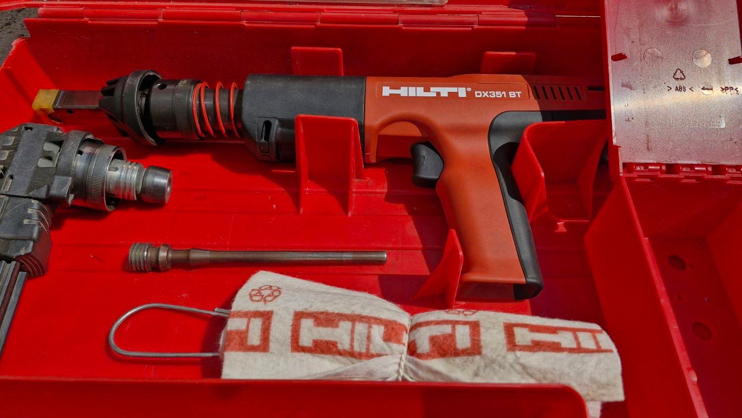 تفنگ میخکوب چاشنی خور هیلتی HILTI DX 351-BT|ابزارآلات|تهران, ونک|دیوار