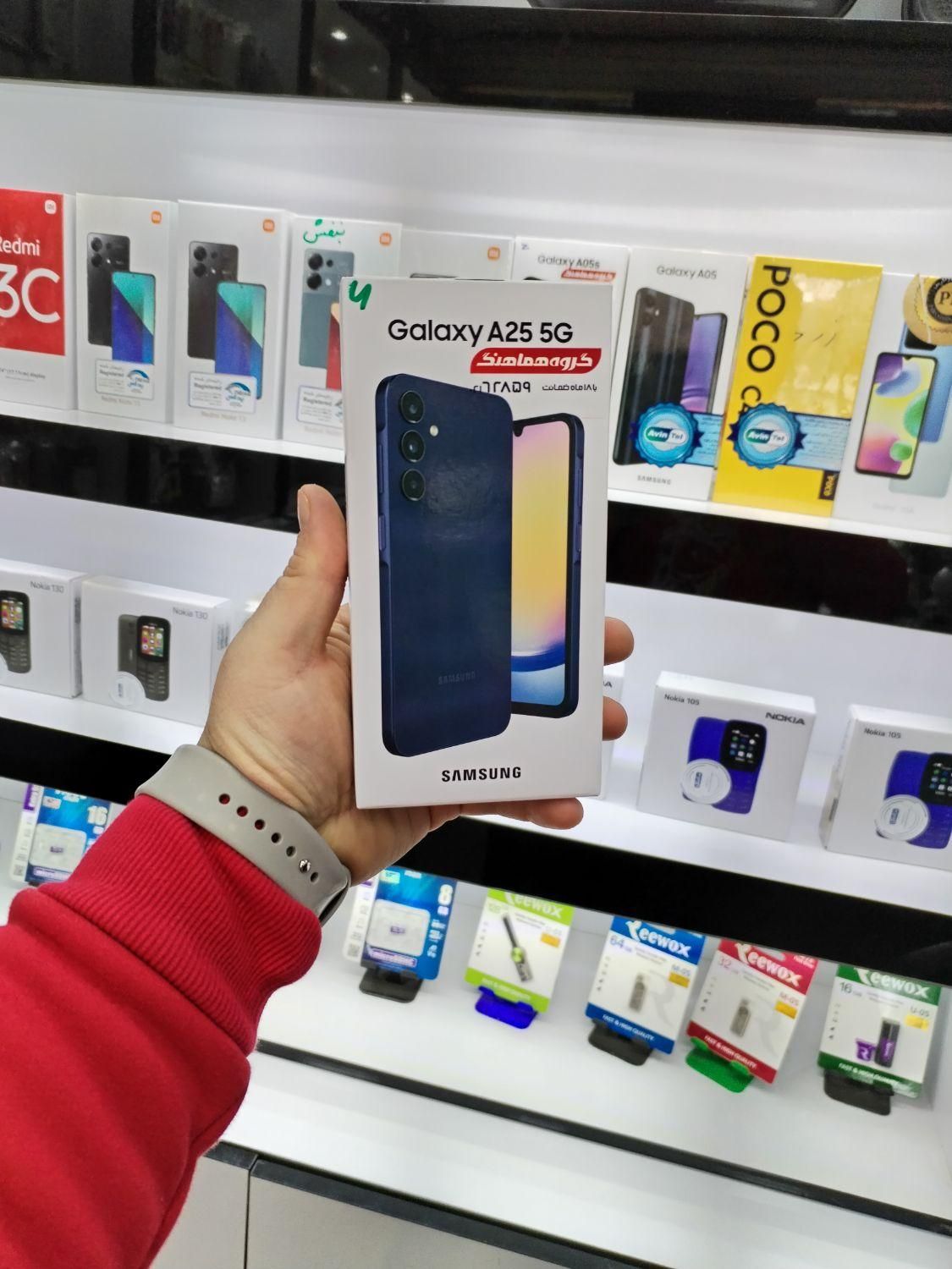 فروش سامسونگGalaxy A25 با رم 6حافظهٔ ۱۲۸ به صورت..|موبایل|اصفهان, ارزنان|دیوار