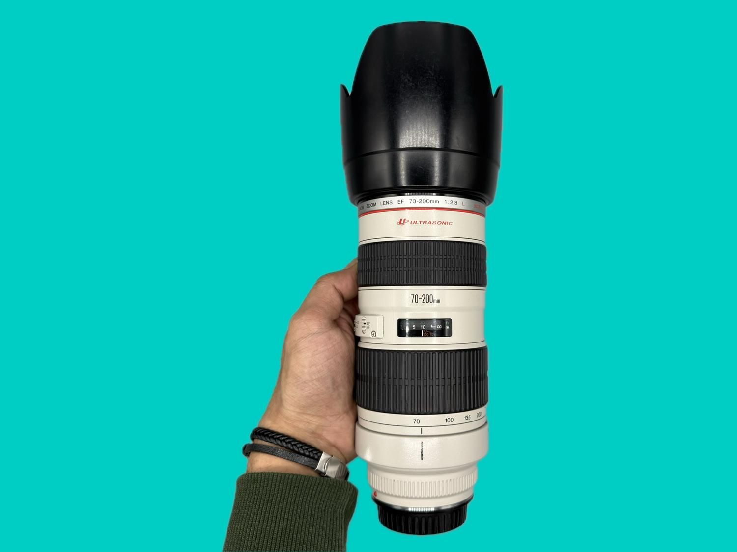 لنز دوربین canon 70-200 2.8 دست دوم|دوربین عکاسی و فیلم‌برداری|تهران, بهار|دیوار