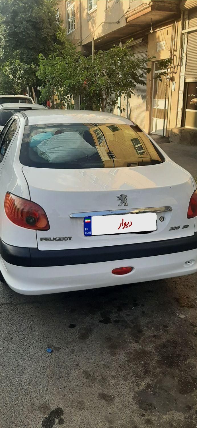 پژو 206 SD V2، مدل ۱۳۹۰|خودرو سواری و وانت|تبریز, |دیوار