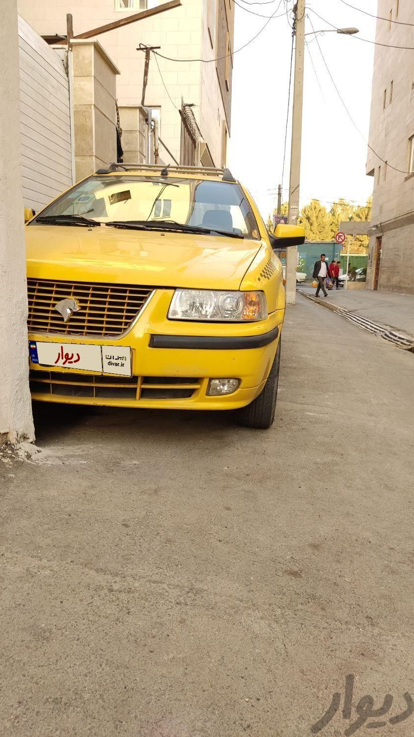تاکسی سمند LX EF7 گازسوز، مدل ۱۳۹۶