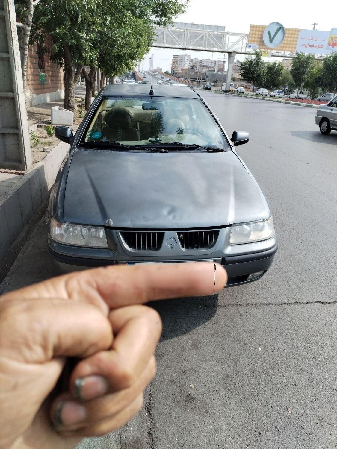 سمند خاکستری مدل 88|خودرو سواری و وانت|مشهد, خواجه ربیع|دیوار