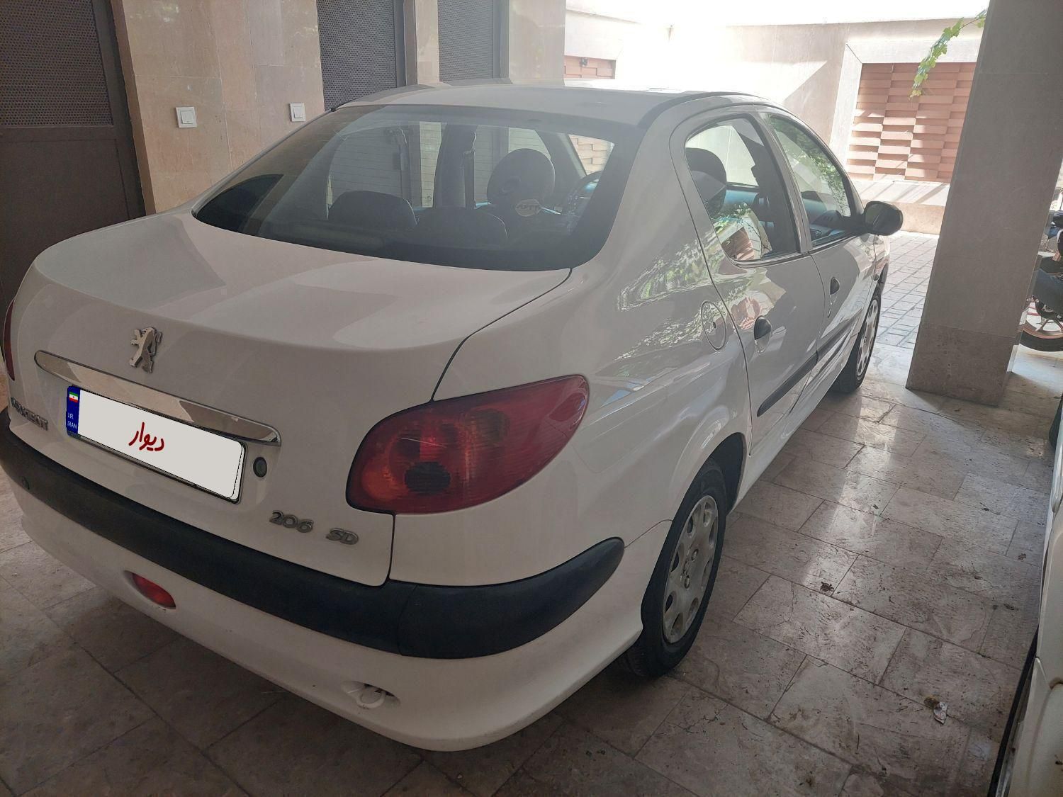 206 SD v8 مدل ۹۴ کم‌ کارکرد|خودرو سواری و وانت|تهران, بریانک|دیوار