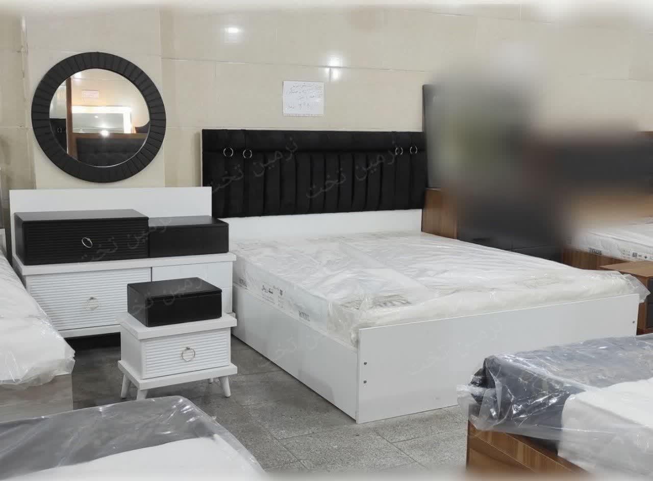 تخت خواب ستایش/ رنگ بندی/ فروشگاه تخت و تشک آرام|تخت و سرویس خواب|کرج, منظریه|دیوار