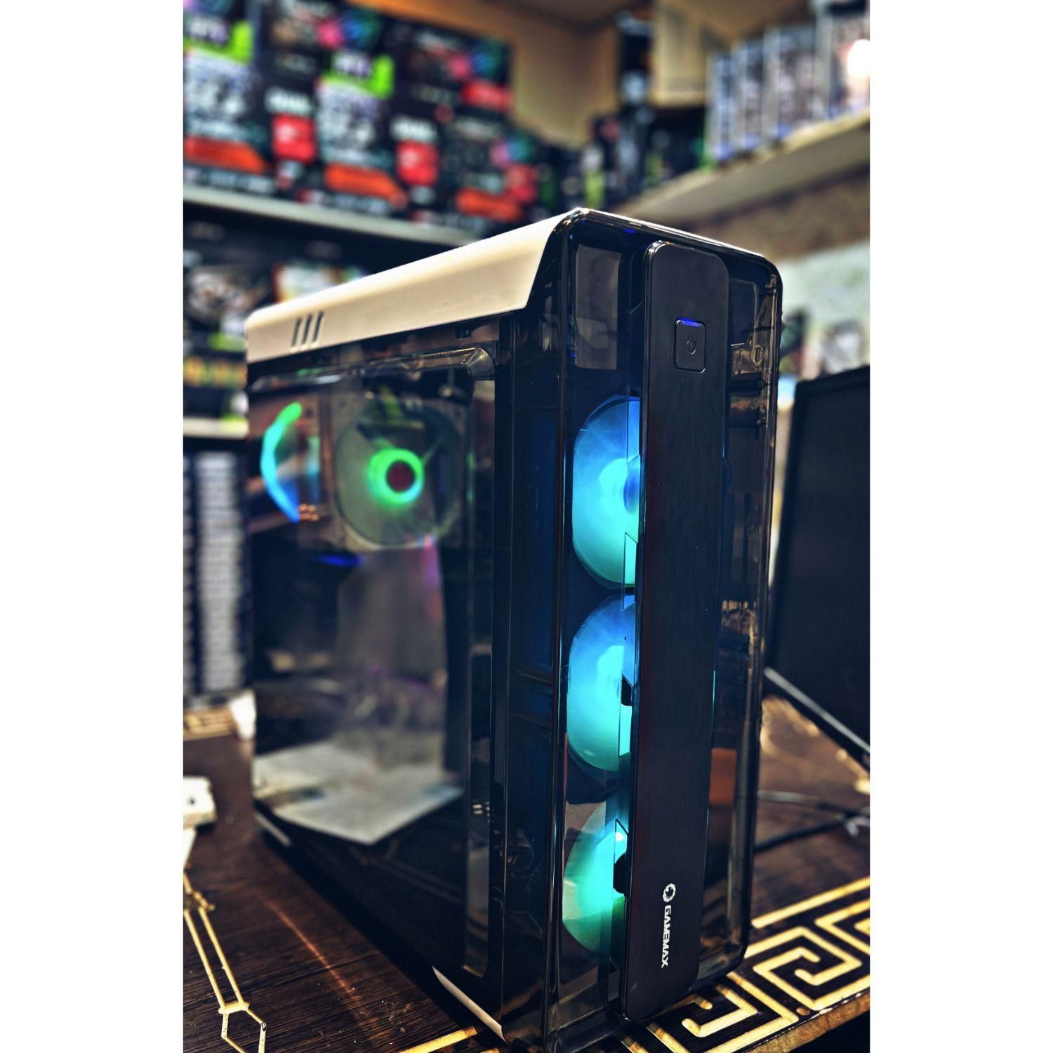 کیس کامپیوتر گیمینگ گرافیک8 h510/10400/asus نسل 10|رایانه رومیزی|تهران, شهر‌زیبا|دیوار