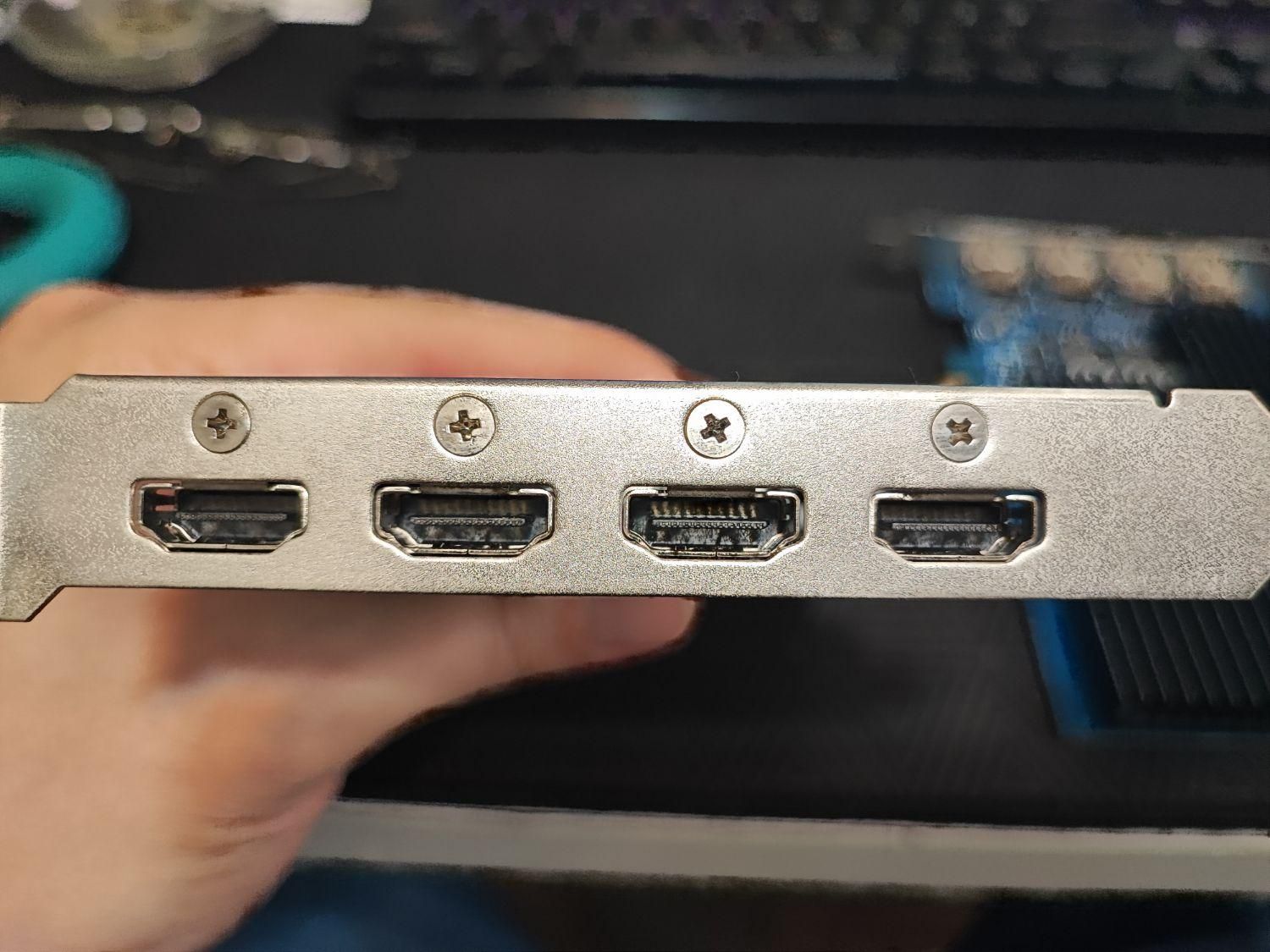 کارت گرافیک با چهار خروجی hdmi|قطعات و لوازم جانبی رایانه|تهران, توحید|دیوار