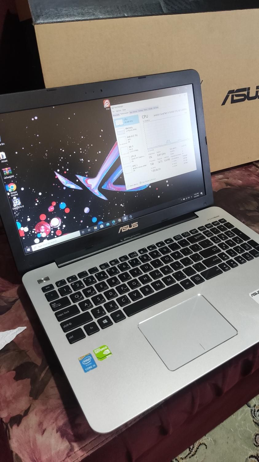 لبتاب asus  گرافیک دار|رایانه همراه|تهران, نجات اللهی|دیوار