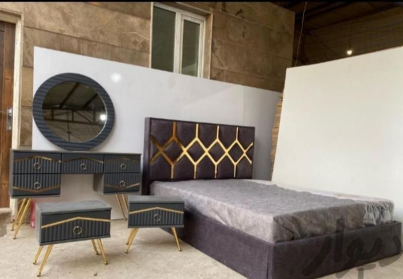 تخت و سرویس خواب لیزری فرانسوی کامل|تخت و سرویس خواب|تهران, شهرک ابوذر|دیوار