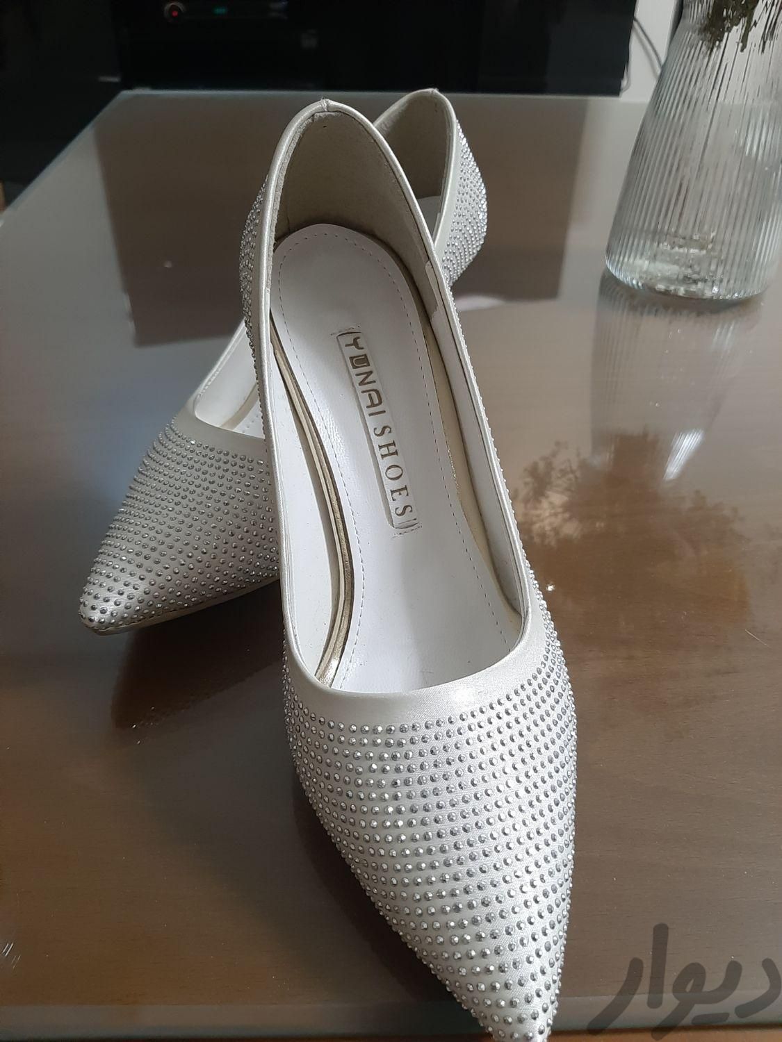 کفش سفید عروس|کیف، کفش و کمربند|تهران, قیطریه|دیوار