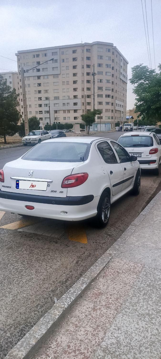 پژو 206sd V8  مدل ۱۳۹۶|خودرو سواری و وانت|مشهد, چهارچشمه|دیوار