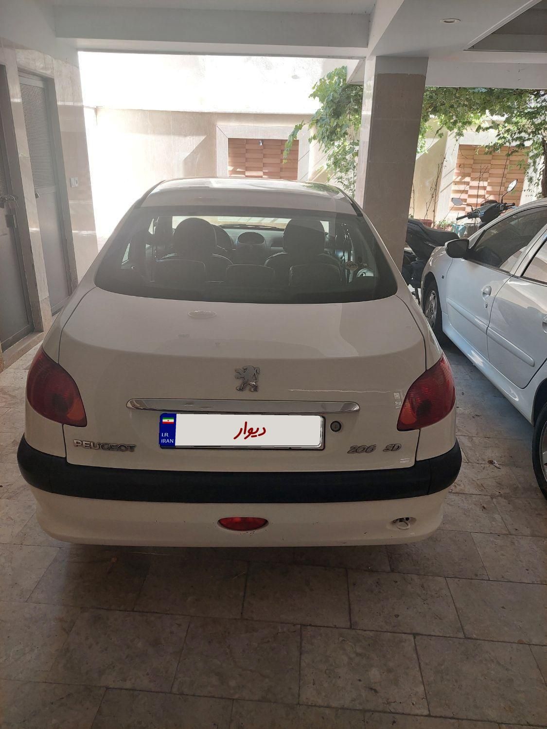 206 SD v8 مدل ۹۴ کم‌ کارکرد|خودرو سواری و وانت|تهران, بریانک|دیوار