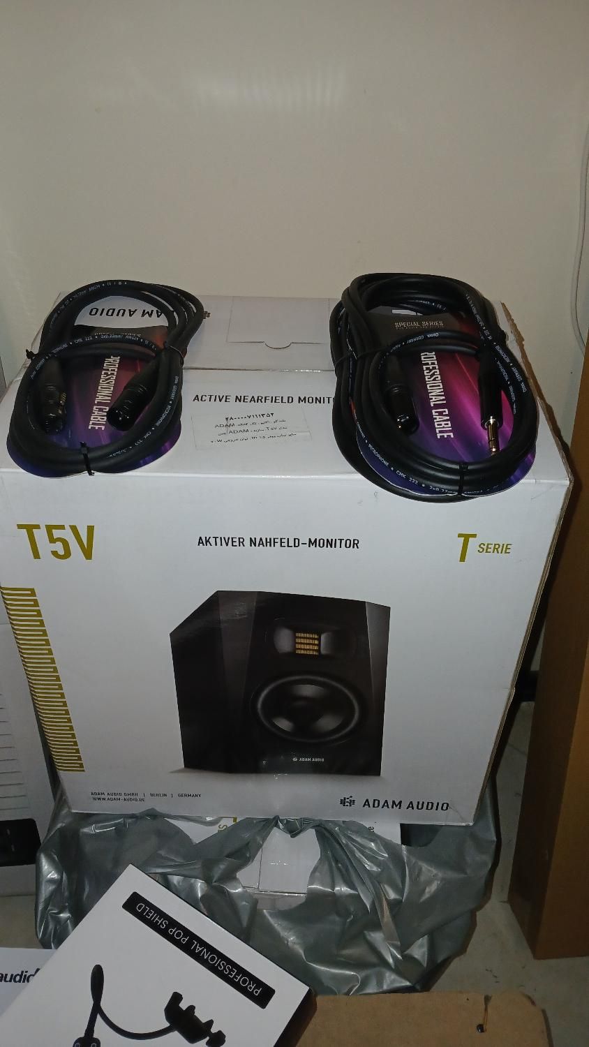 ADAM AUDIO T5V مانیتورینگ اسپیکر|سیستم صوتی خانگی|تهران, چیتگر|دیوار