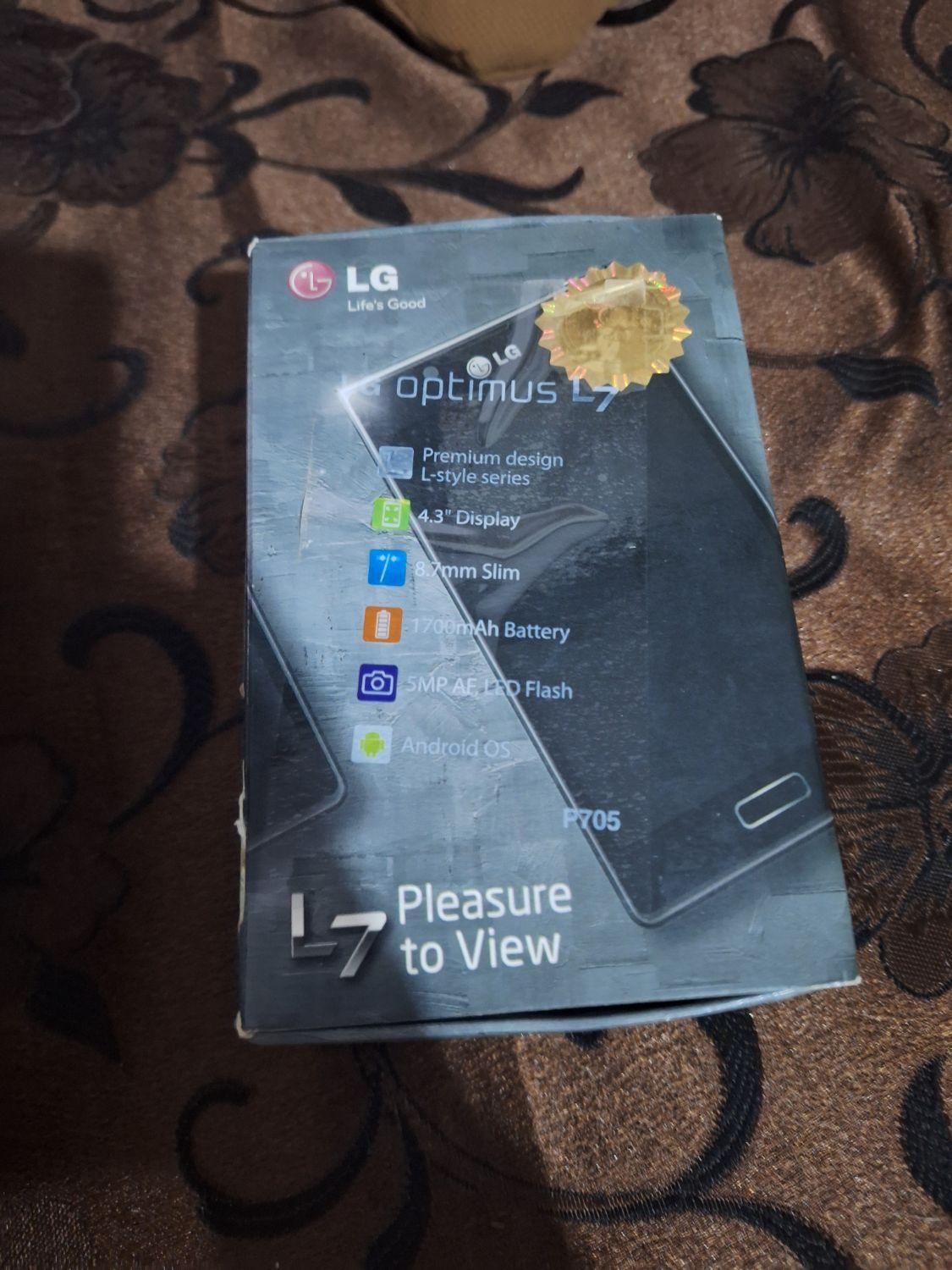 گوشی LG p705|موبایل|اصفهان, آبشار|دیوار