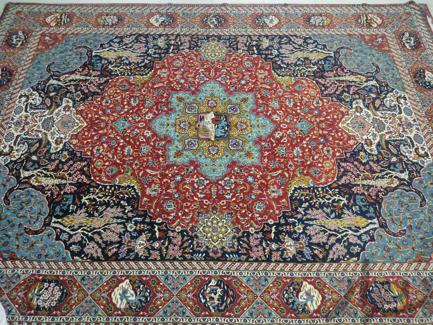 دو عدد فرش 12 متری زرشکی|فرش|تهران, اوقاف|دیوار