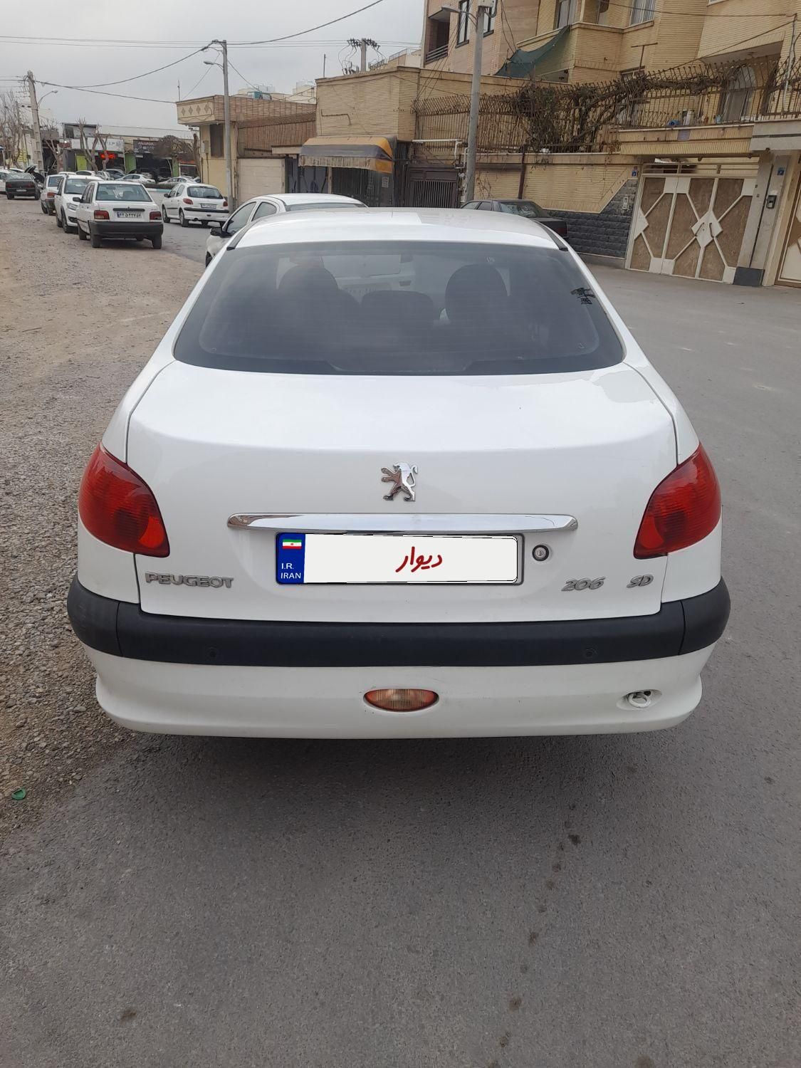 پژو 206 SD V8، مدل ۱۳۹۳|خودرو سواری و وانت|اصفهان, رزمندگان|دیوار
