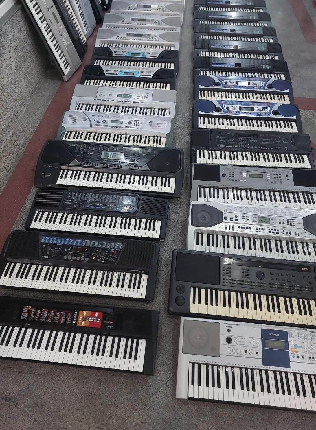 ارگ یاماها کاسیو کرگ پیانو Yamaha Korg Casio|پیانو، کیبورد، آکاردئون|تهران, صادقیه|دیوار