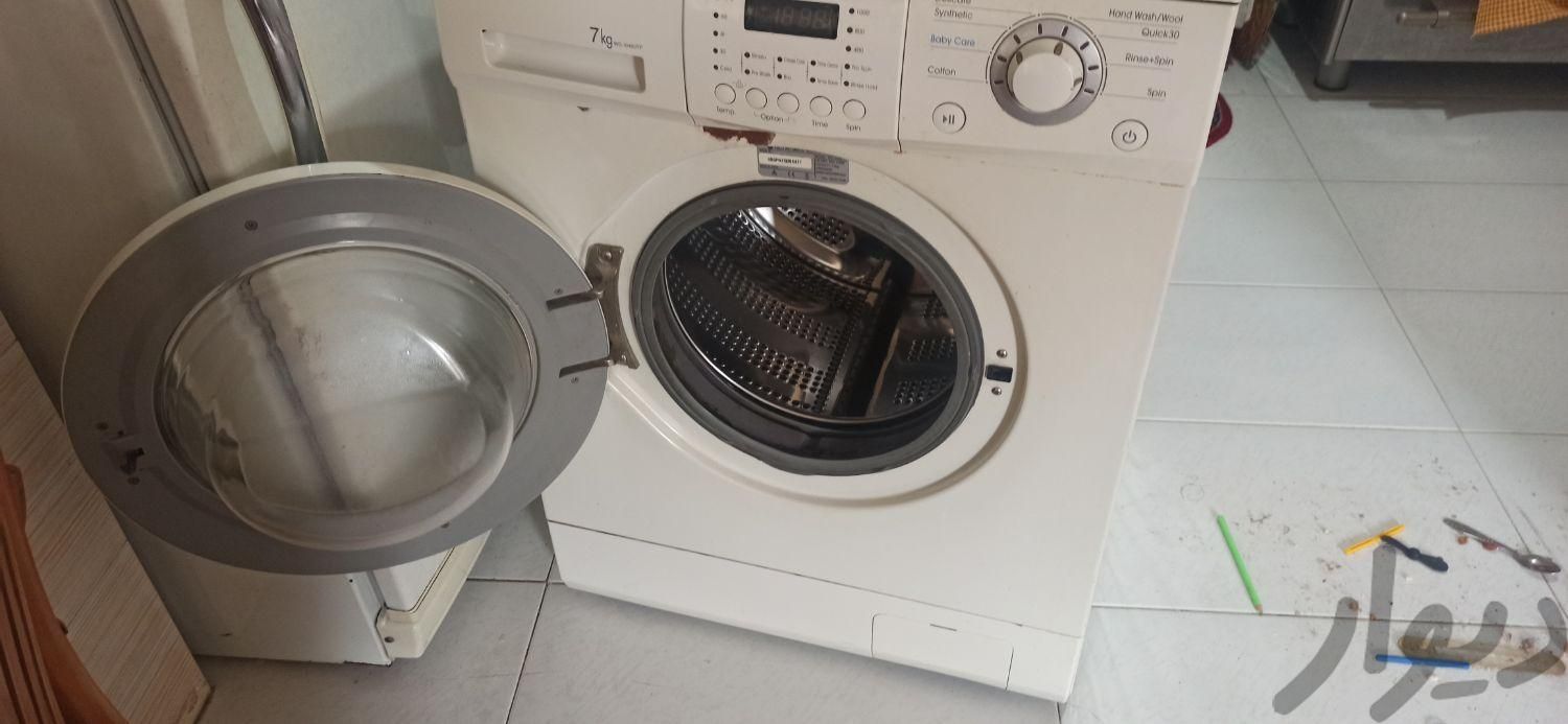 ماشین لباسشویی ال جی|ماشین لباسشویی و خشک‌کن لباس|ساری, |دیوار
