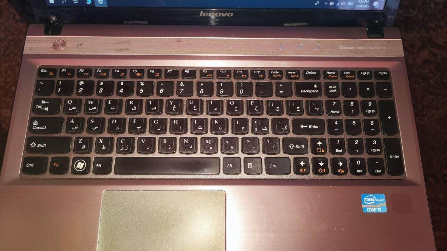 لپتاپ لنوو lenovo 0580|رایانه همراه|تهران, شهرک پرواز|دیوار