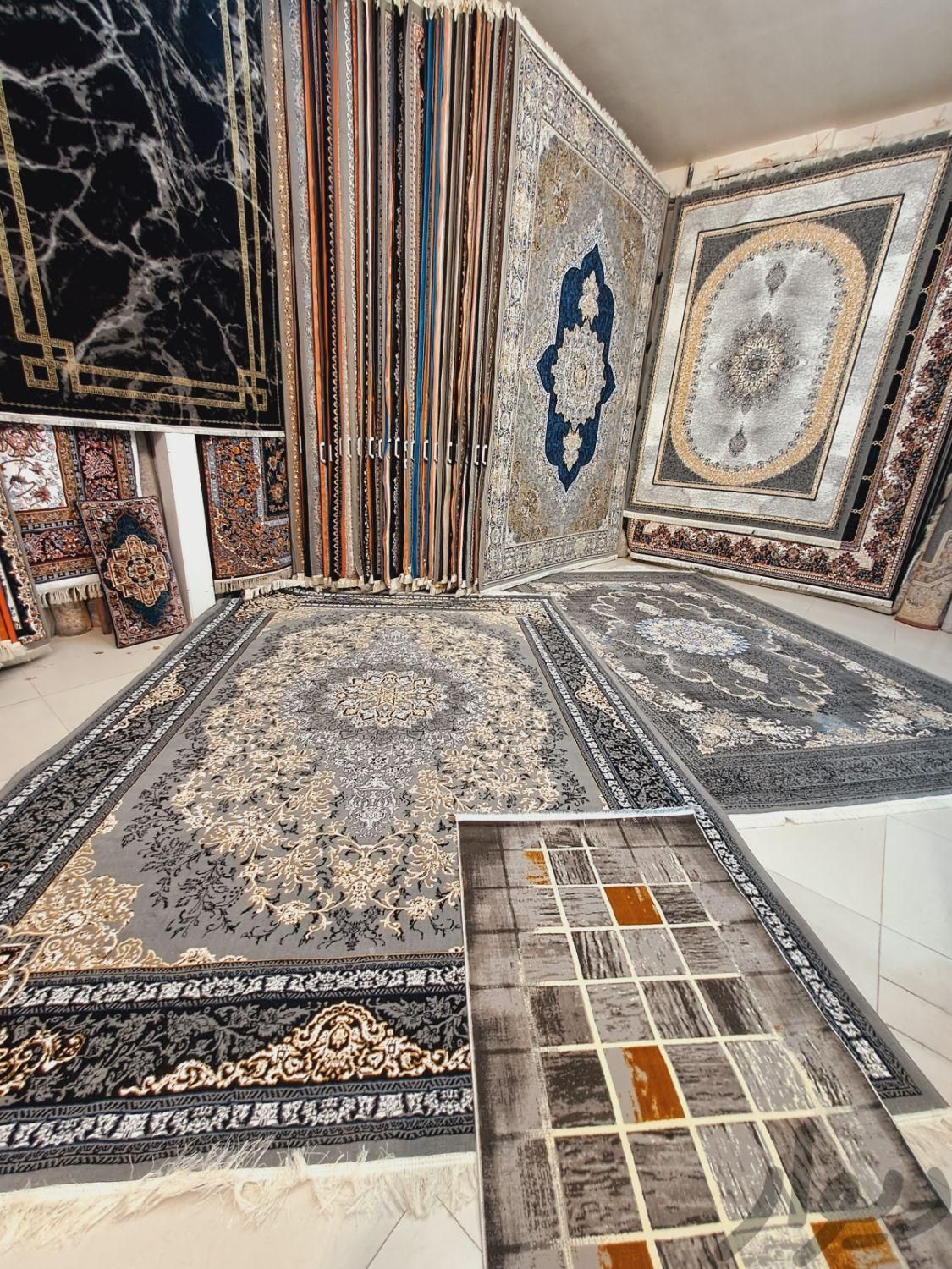 فرش ۱۲متری سناتور طوسی دودی بافت تبریزنگین|فرش|مشهد, طبرسی شمالی|دیوار