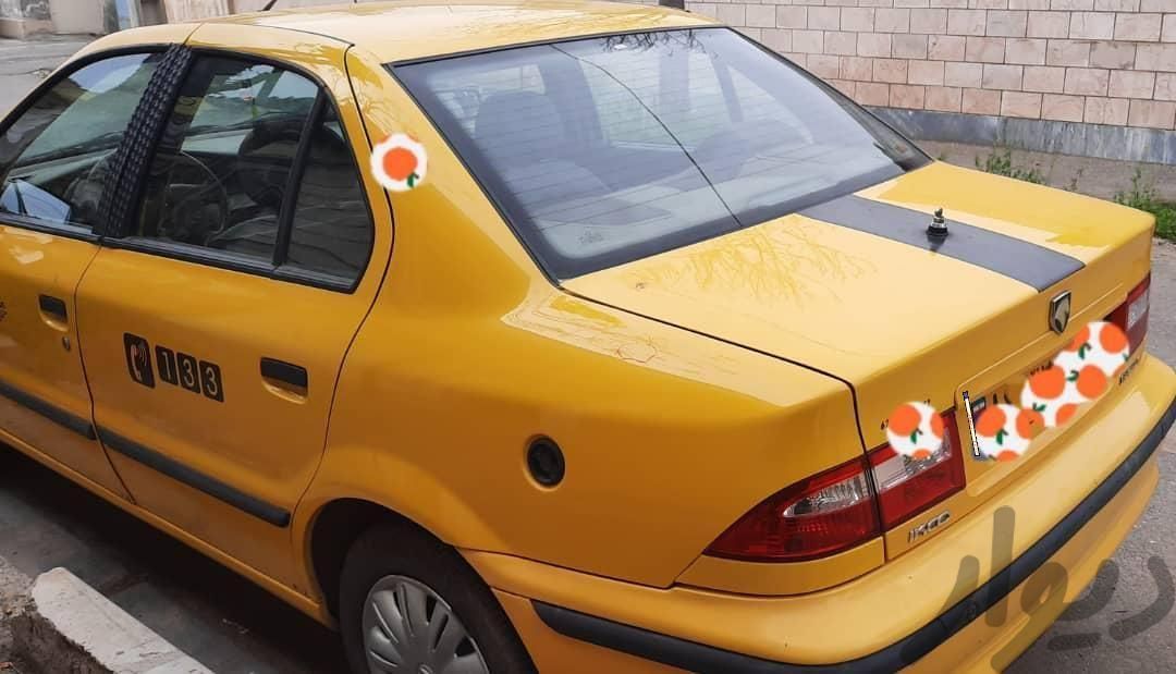 تاکسی سمند LX EF7 گازسوز، مدل ۱۳۹۵، بیسیم دار ۱۳۳