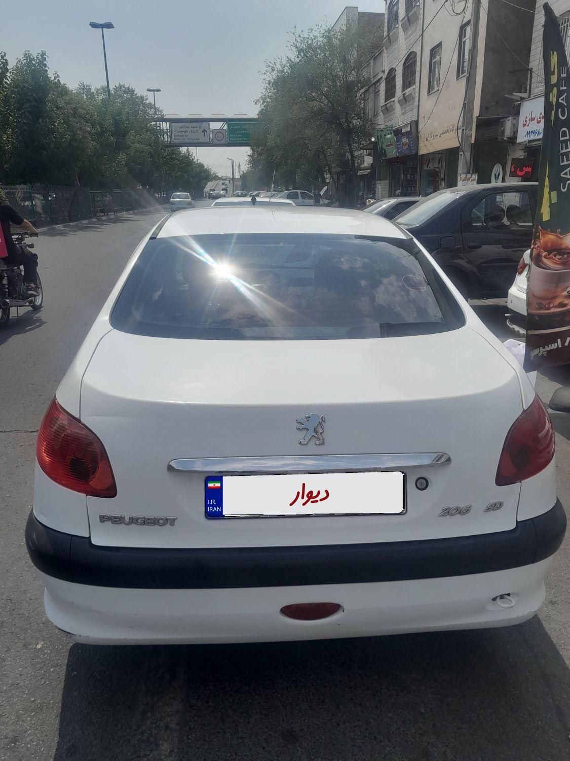 پژو 206 SD V8، مدل ۱۳۹۵|خودرو سواری و وانت|تهران, امام سجاد(ع)|دیوار