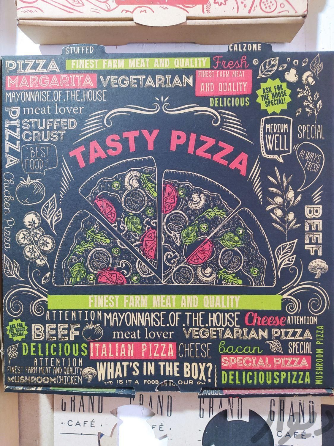 جعبه پیتزا تولید کننده در قم فست فود