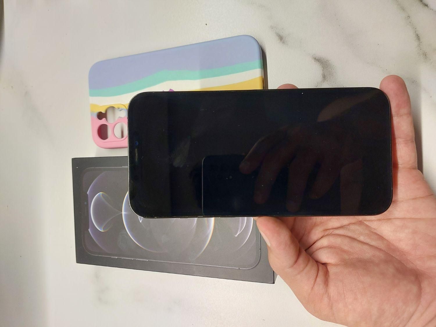 اپل iPhone 12 Pro Max با حافظهٔ ۲۵۶ گیگابایت|موبایل|اصفهان, نصرآباد|دیوار