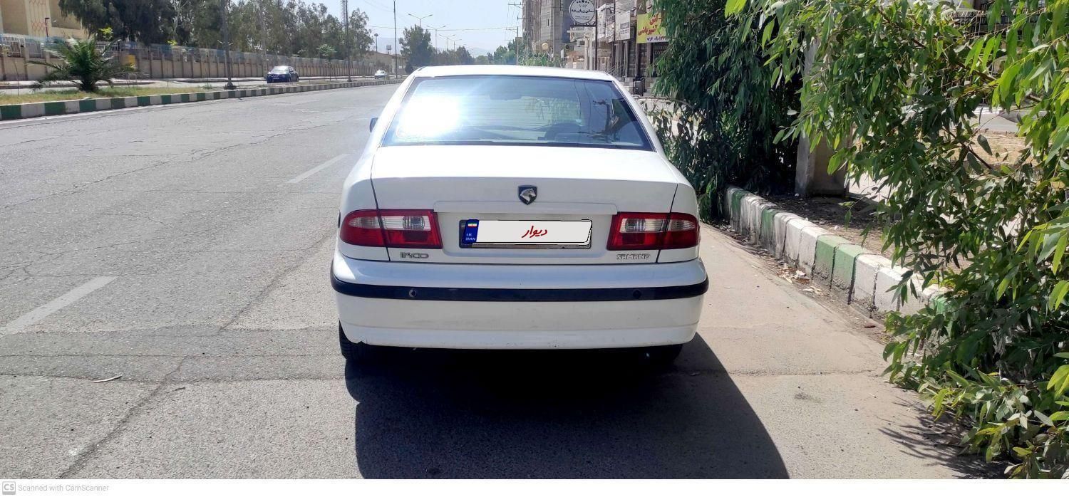 سمند سفید lx / دوگانه سوز / مدل ۹۰ ، کارمندی|خودرو سواری و وانت|زاهدان, |دیوار