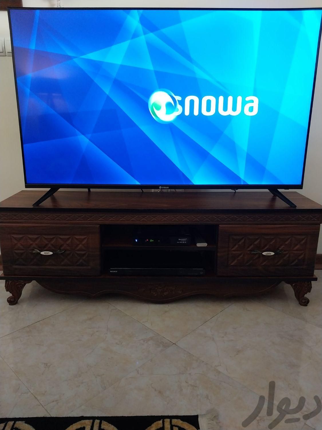 تلویزیون ۵۵ اینچ اسنوادر حد آکبند|تلویزیون و پروژکتور|تهران, شیان|دیوار