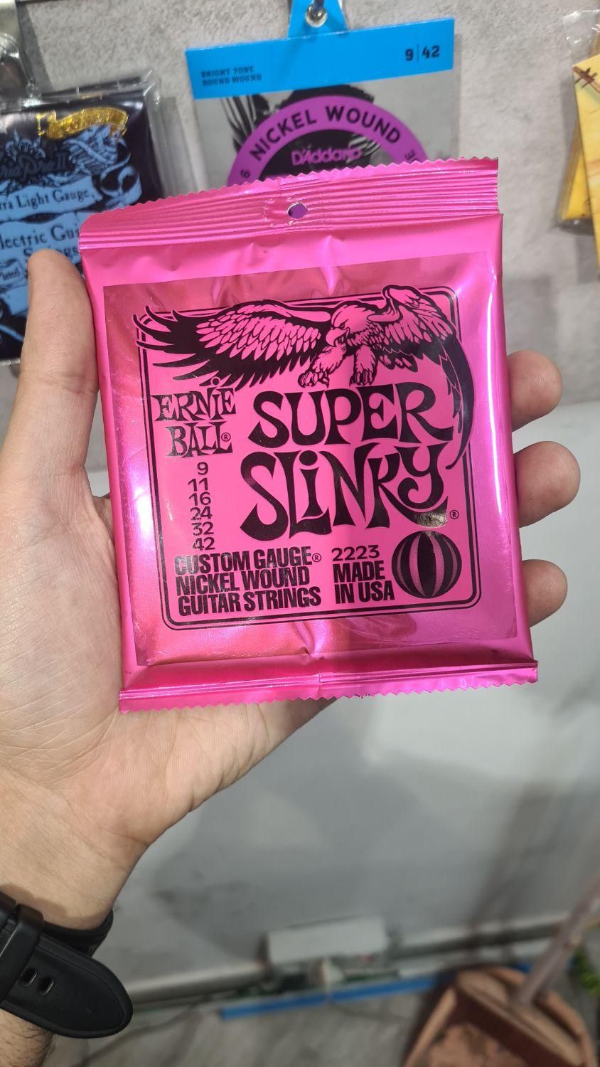 سیم گیتار الکتریک اورجینال ارنی بال ernie ball|گیتار، بیس، امپلیفایر|تهران, ستارخان|دیوار