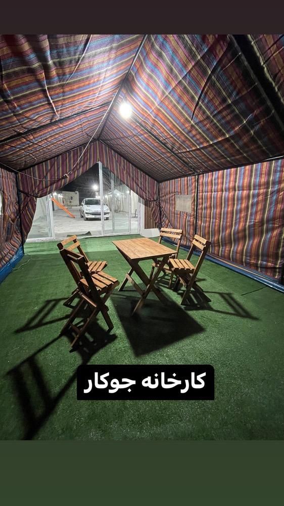 چادر عشایری مسافرتی برزنت اسکلتی سایبان چتر|کوهنوردی و کمپینگ|تهران, آبشار|دیوار