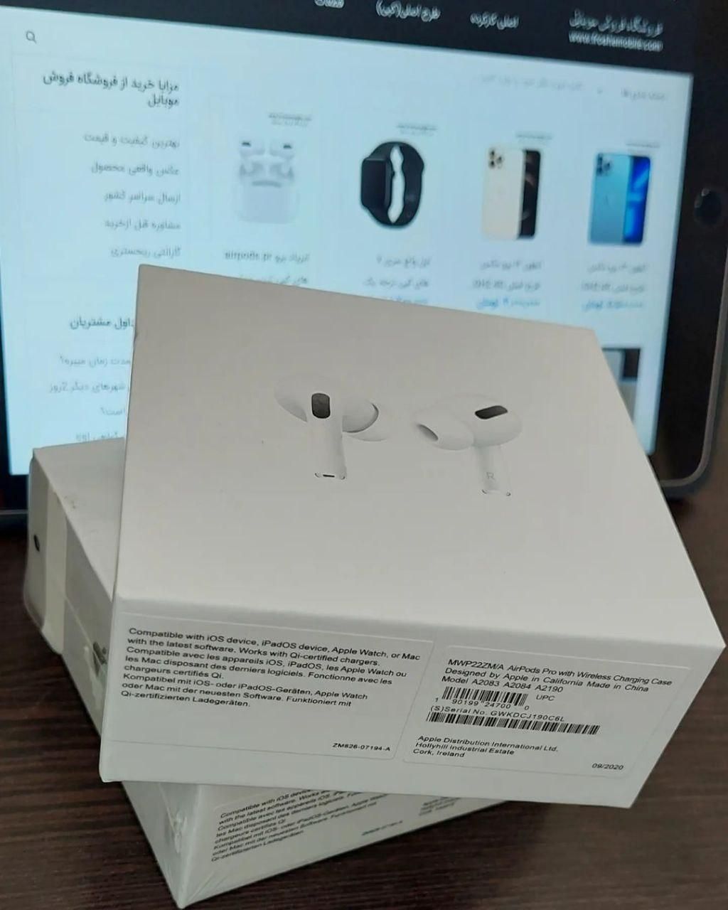 ایرپاد پرو airpods pro های کپی نویزکنسلینگ دار طرح|لوازم جانبی موبایل و تبلت|تهران, جمهوری|دیوار