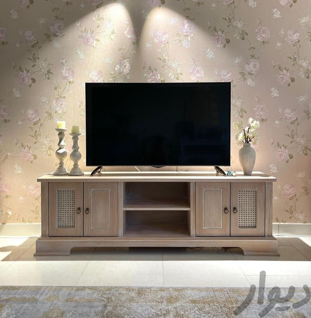 میز تلویزیون مدل حصیری سندبلاست|میز تلویزیون|تهران, ابراهیم‌آباد|دیوار
